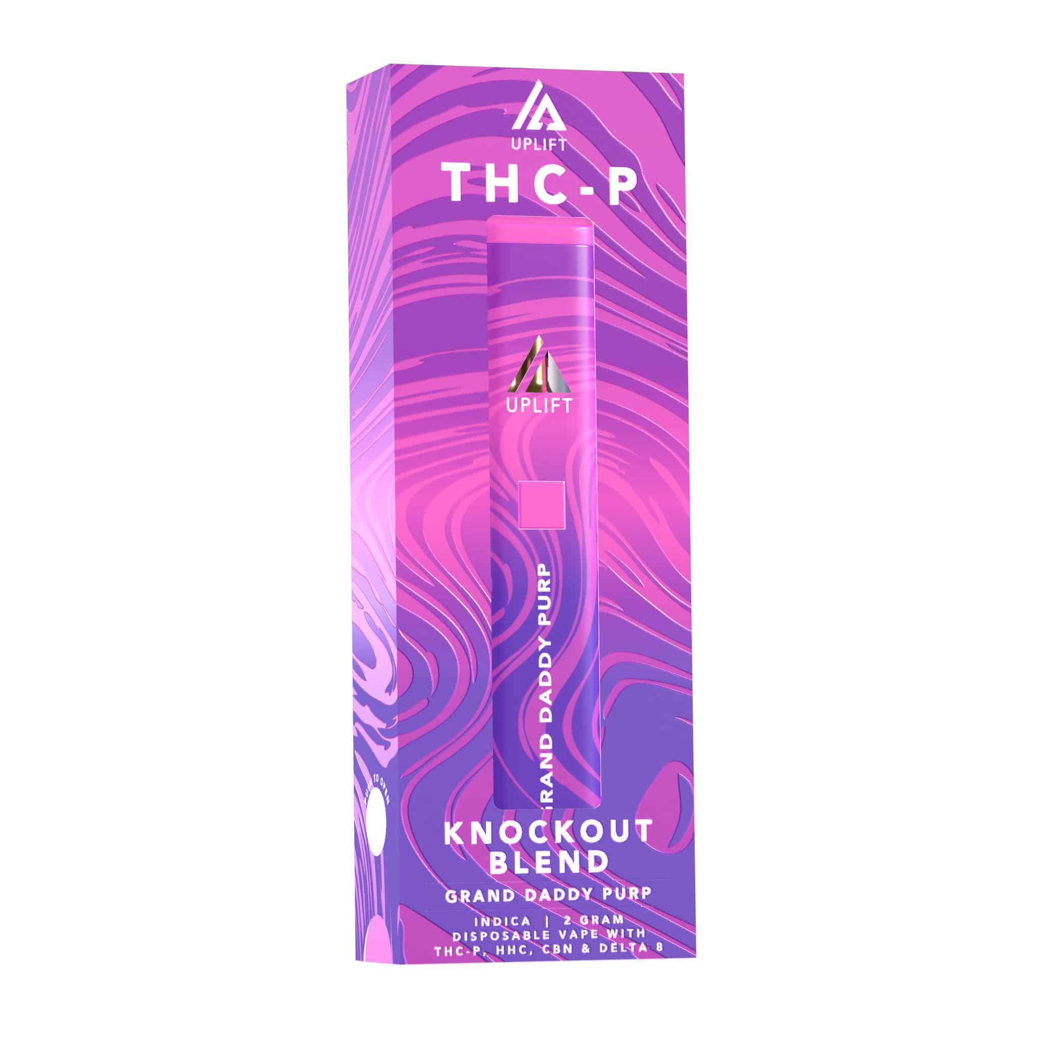 2g THCP Knockout Blend Disposable – Uplift CBD