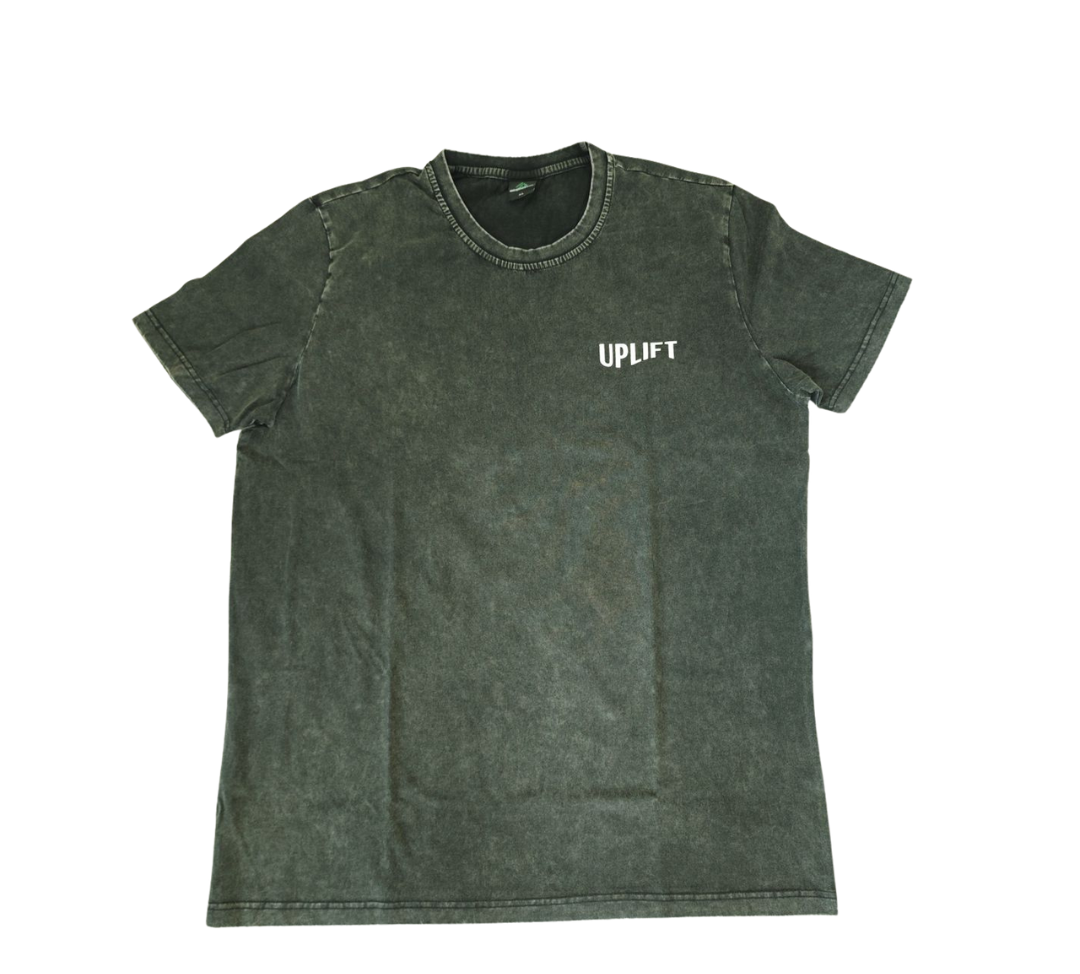 Wavy Uplift Grey T-Shirt