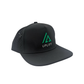 Black Athletic Mesh Hat