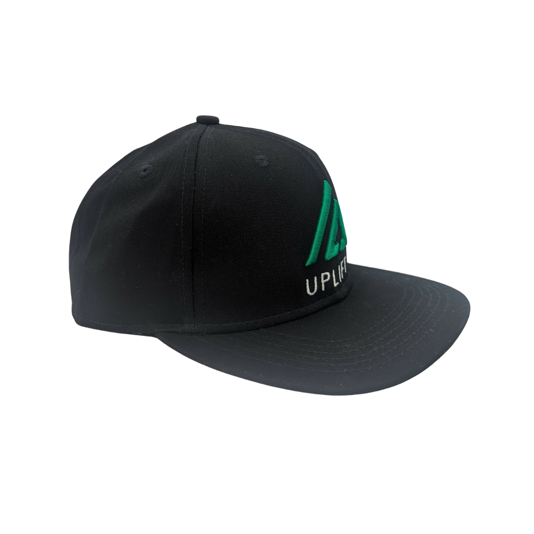 Green Flat Brim Hat